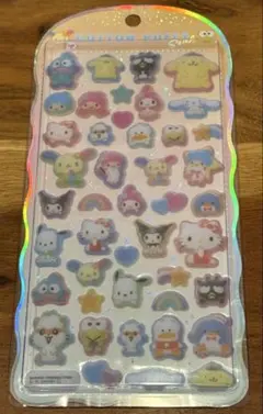 コットンパフィーシール cottonpuffy サンリオキャラクターズ　サンリオ