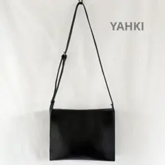 【美品】YAHKIヤーキ スクエアショルダーバッグ