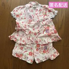 【古着】女の子用甚平(浴衣)【80cm】