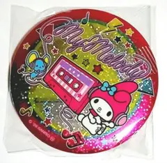 【新品】サンリオキャラクターズ キラキラBIG缶バッジ2 「マイメロディ」