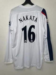 サッカー　ボルトンワンダラーズ　中田　長袖　ユニ 2025年最新】ボルトン 中田の人気アイテム - メルカリ