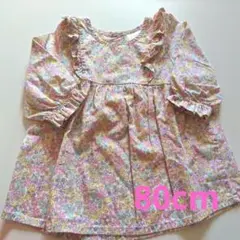 ベビー 女の子 花柄ワンピース