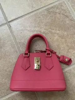 サマンサタバサ 2way 本革ハンドバッグ