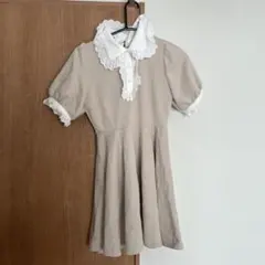 【evelyn】ワンピース レース襟