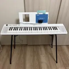直接引取りのみ　YAMAHA 電子キーボード　NP12 ホワイト スタンド付き 直接引取りのみ YAMAHA 電子キーボード NP12 ホワイト スタンド