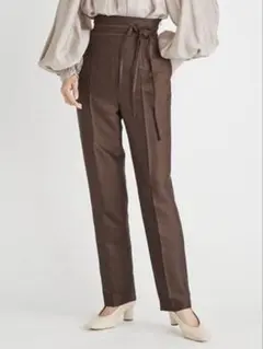 【美品】FRAY I.D ハイウエストTWパンツ