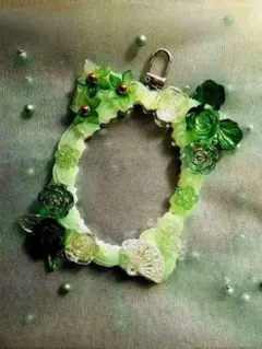 ホイップデコ　硬質カードケース・トレカケース　グリーン