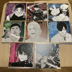 カグラバチ　TSUTAYA トレーディング色紙　8種コンプリートセット