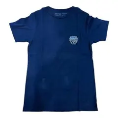 STUDIO SEVEN ロゴ刺繍 Tシャツ ネイビー - メルカリ