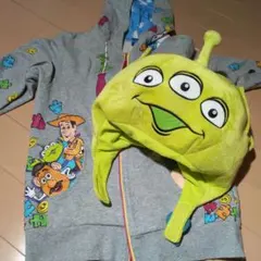 トイ・ストーリー パーカー＆エイリアンファンキャップセット