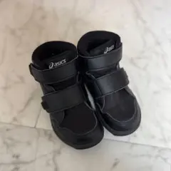 美品！ 15.0cm シューズ アシックス asics スクスク 黒