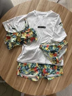 美品◆RUSTY セパレート水着セット140cm