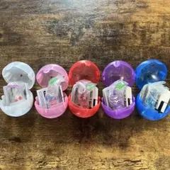 バンダイナムコ カプセルトイ 5個セット　ピクミンめじるしアクセサリー