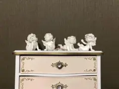 天使の像 4体セット フォーエンジェルズ置物