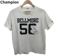 Champion Tシャツ　コットン　半袖　人気ブランド　ロゴプリント　ポケット