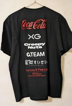 【新品 未使用】コカコーライベントTシャツ 半袖Tシャツ Coca-Cola