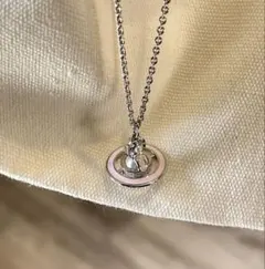 Vivienne Westwood ネックレス ピンク オーブ パール
