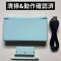 LX【外装美品】Nintendo DS Lite クリスタルホワイト本体