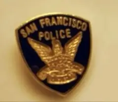 サンフランシスコ警察 ショルダー刺繍パッチセット（純正正規品） サンフランシスコ警察 ショルダー刺繍パッチセット（純正正規品）