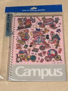 【新品】東京ディズニーリゾート♡Campusバインダーノート B5