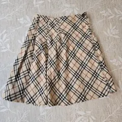 バーバリー BURBERRY ベージュ ノバチェック ラップスカート - メルカリ