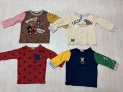 DOUBLE.B ミキハウス長袖Tシャツ 90cm まとめ売り