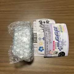 本当に録音再生！なつかしのガラケー＋マスコット　ライトブルー