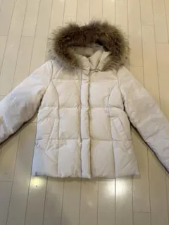 INGNI★ファー付きダウンジャケットベージュM