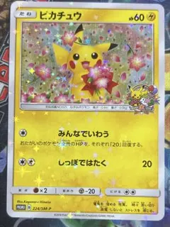 ピカチュウ：ポケモンセンター20周年記念キャンペーン PROMO SM-Pプロモ