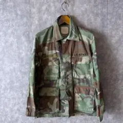 米軍実物 BDUジャケット 迷彩 1987年製 USARMY ゆるダボメンズ古着