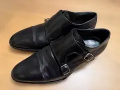CHEANEY HOAD ALT ダブルモンク UK7 黒のサムネイル