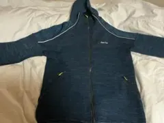 Find-Out フルジップフード付きジャケット LL 紺／青1〜2回使用