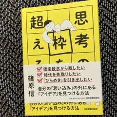 思考の枠を超える　 篠原信