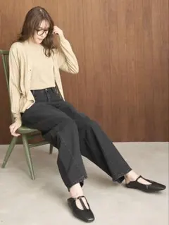 ウエストゴム デニム