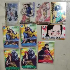 セブンイレブン ワンピース カードゲーム ルフィ ニカ キッド ロー 4種