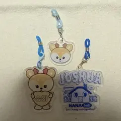 ミニティーンSEVENTEEN ジョシュア めじるしチャーム3点セット