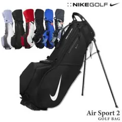NIKE AIR SPORT 2 キャディバッグ　軽量スタンド式　最安値のサムネイル