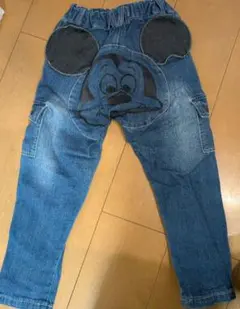 ミッキー ズボン　110　美品　ディズニー