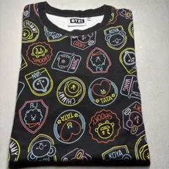 BT21 Tシャツ ブラック Mサイズ