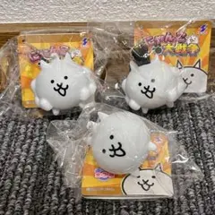 【3種セット】にゃんこ大戦争　ミニソフビライト