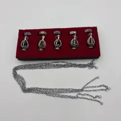 魔法少女まどか⭐︎マギカ　ソウルジェム ネックレス リング セット まどマギ