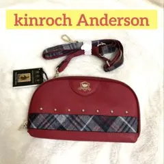 Kinloch Anderson✨ ショルダーバッグ　赤　新品未使用品