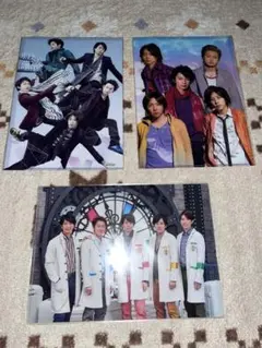 嵐 クリアファイル 相葉雅紀 松本潤 二宮和也 大野智 櫻井翔