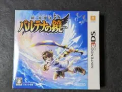3DS 新・光神話 パルテナの鏡 箱 カード スタンド 付き