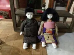 お値下げ 布士富美子の鄙（ひな）人形 2体 - メルカリ