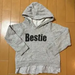 グローバルワーク キッズ フード付きスウェットパーカー 約110cm