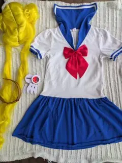 セーラームーンコスチュームセット130-140cm ※6/15までの出品