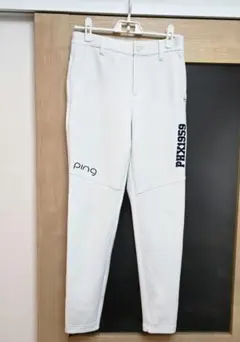 PING レディース ゴルフパンツ ホワイト Mのサムネイル