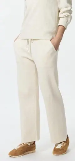 スウェットワイドパンツ ユニクロ