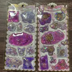 ウォーターインシール　マイメロディークロミ　ハローキティ